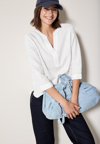 Leinenbluse S - White