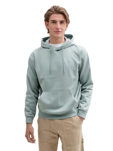 Hoodie Sweatshirt mit Logo-Print XXL Regular Fit - Light Ice Blue