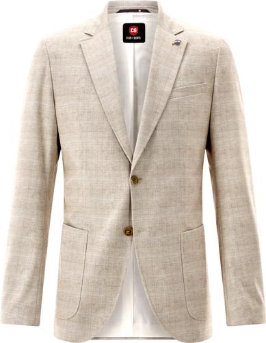 CG Cuba-J SV Sakko 48 Slim Fit - Hellbeige