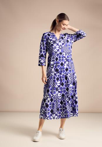 Tunika Kleid mit Print 38 - Violet Blue