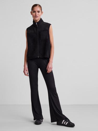 PCTOPPY MW FLARED PANT JRS NOOS XL Normal geschnitten - Black