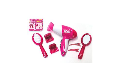 Klein, Theo - Barbie - Frisierset mit Haartrockner