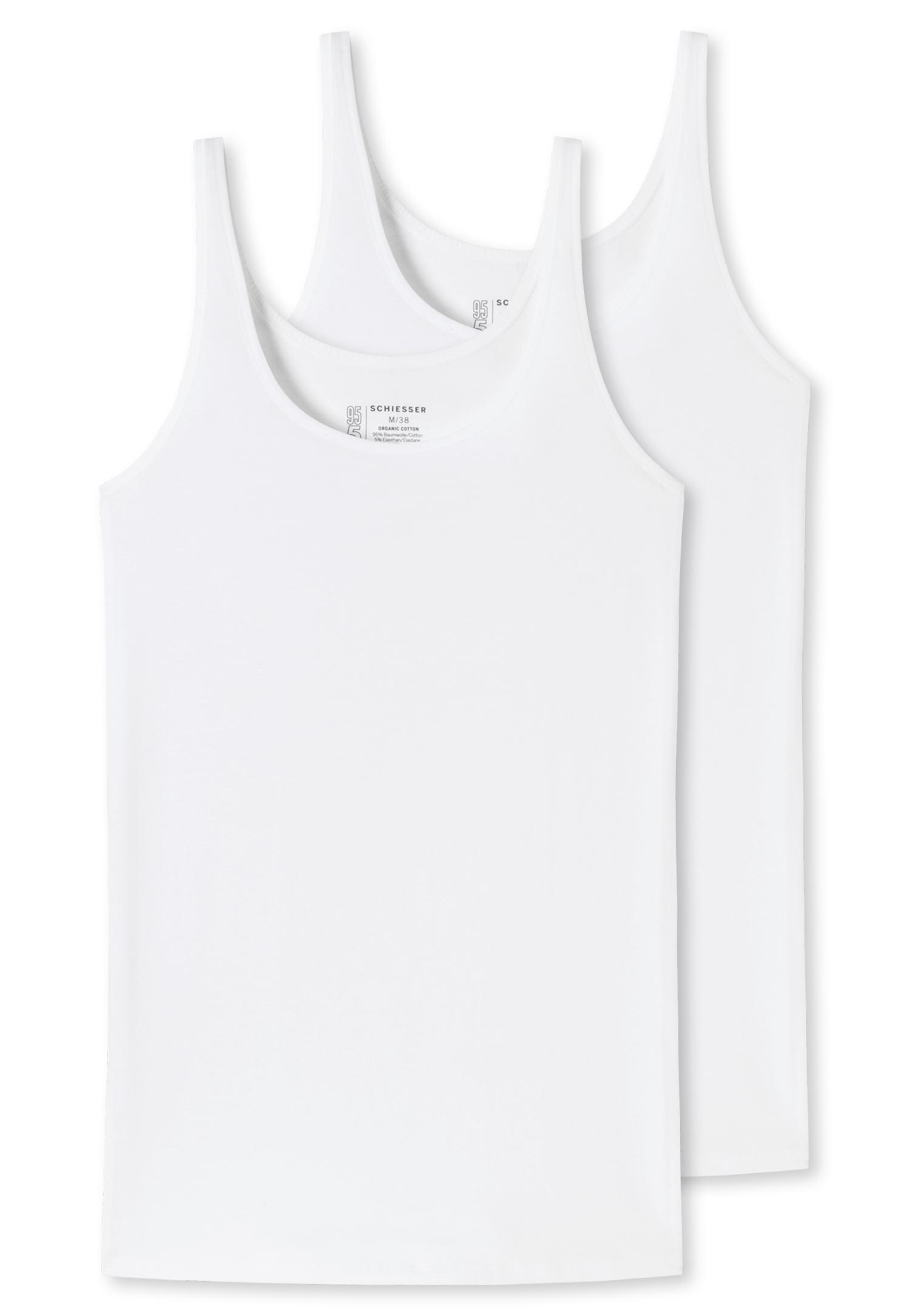 2PACK Trägertop 38 - Weiss