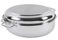 Bräter oval mit Deckel 38x26cm