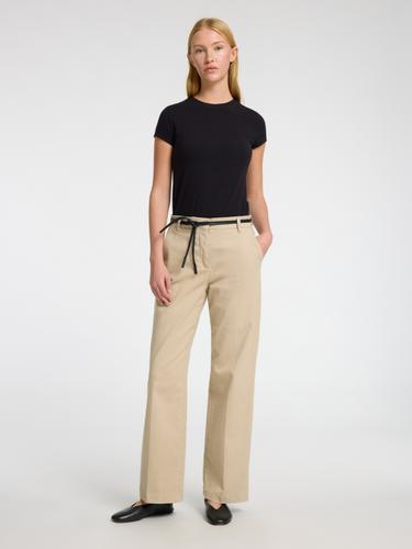SLFVERA-RITA MW WIDE PANT NOOS 38 Weiter Beinschnitt - Island Fossil