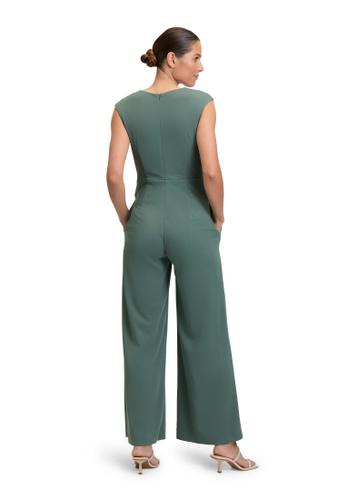 Jumpsuit 44 Ausgestellt - Eucalyptus Leaf