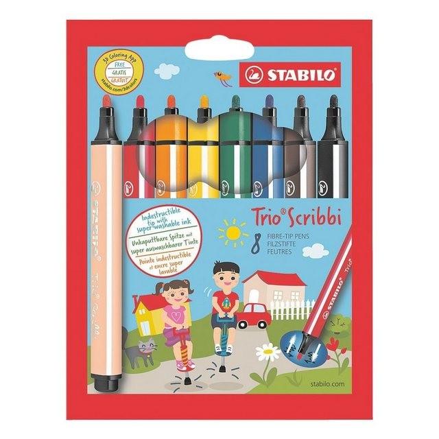 Stabilo TrioScribbi 8er Etui