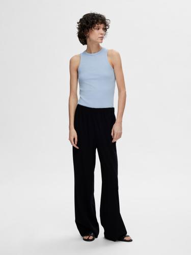 SLFANNA O-NECK TANK TOP NOOS XXL Slim Fit - Cashmere Blue