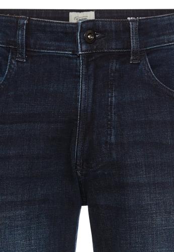 5-Pkt Relaxed Fit Hose aus Baumwollmischung mit Stretchfunktion 32/30 Relaxed Fit - Night Blue