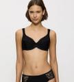 Modern Lace+Cotton W02 Schwarz 95D