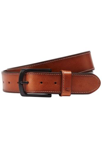 Gürtel aus hochwertigem Leder XL - Cognac