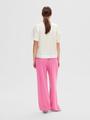 SLFPENELOPE 2/4 RUFFLE TEE NOOS XS Normal geschnitten - Snow White