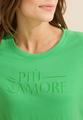 T-Shirt mit Wording L - Iced Neon Green