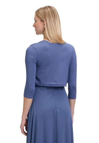 Bolero-Jacke 42 Figurbetont - Blue Stone