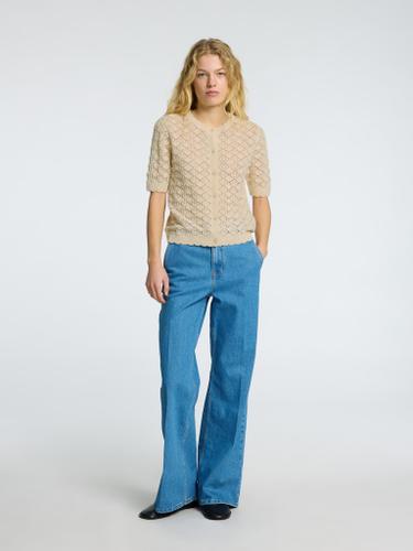 SLFSOFIA 2/4 KNIT CARDIGAN Grau L