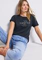 Shirt mit Turn-Up-Detail 38 - Deepwater Blue