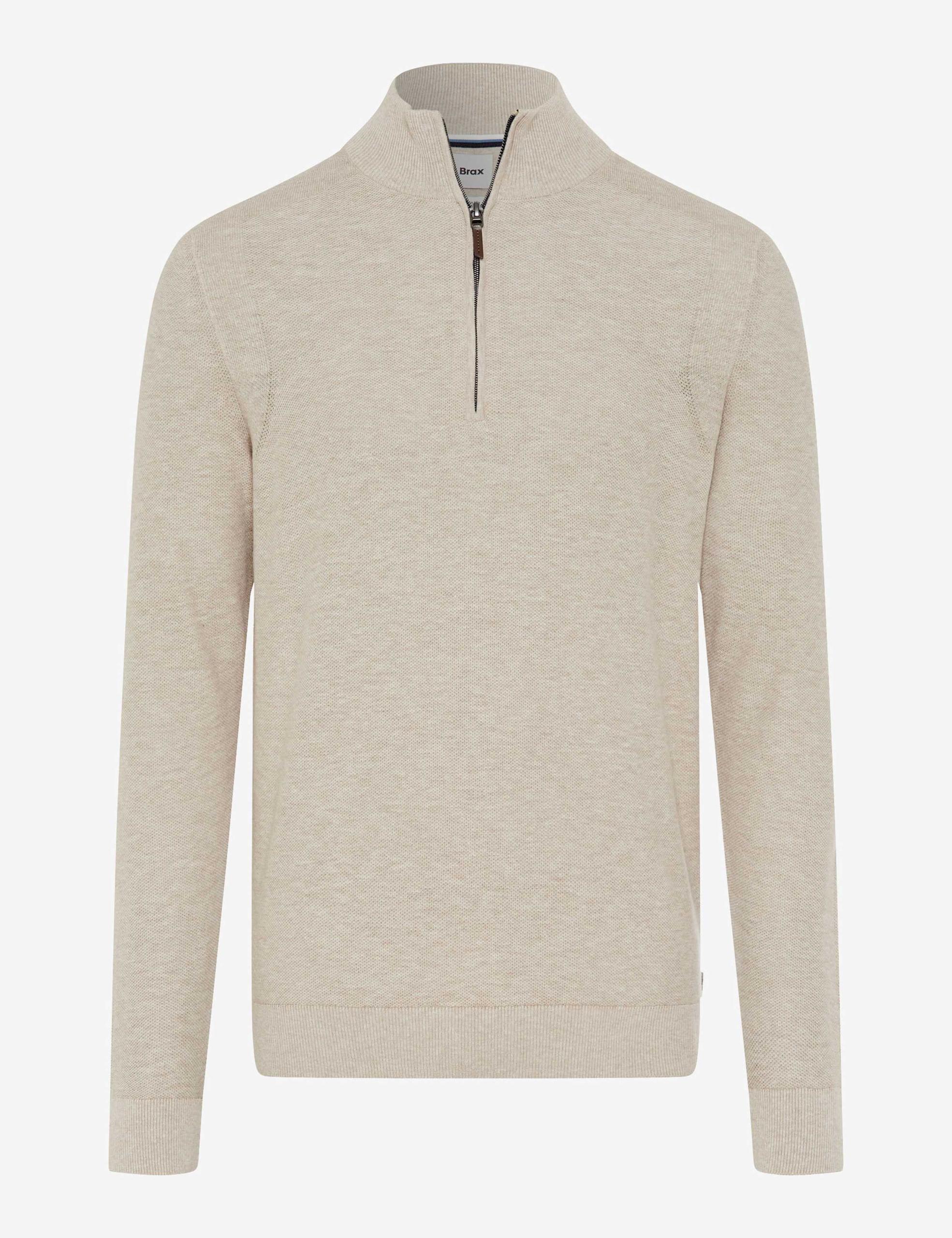 Style Steffen XL Legerer Pullover, Troyerkragen, Gerader Schnitt - Beach