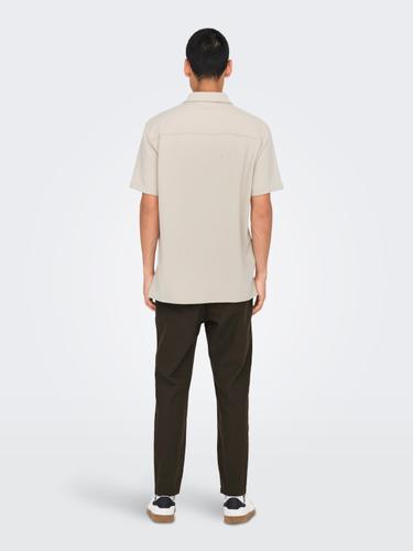 ONSNEWKODYL LIFE REG SS SHIRT NOOS L Normal geschnitten - Moonstruck