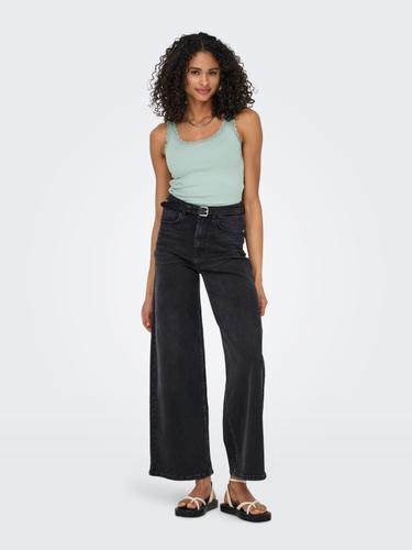 ONLSARA SHARAI LACE TANK TOP JRS NOOS S Normal geschnitten - Jadeite