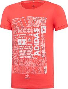 ADIDAS Kinder T-Shirt Iconic 170 in Rot