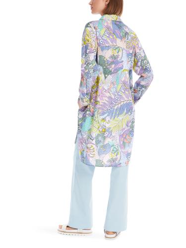 Bedrucktes Kleid "Rethink Together" 40 - Lavender Macaron