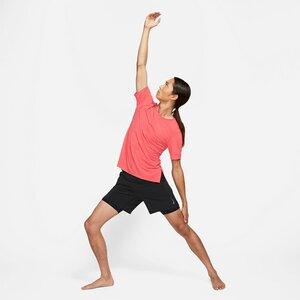 NIKE Herren Trainingsshorts "2-in-1 Yoga Shorts" L in Grau