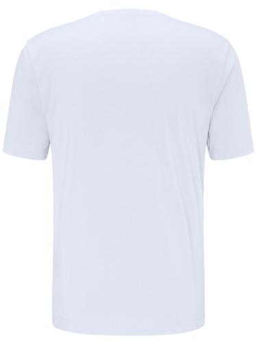 T-Shirt, O-Neck Weiß 3XL
