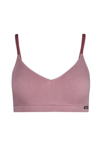 SKINY Damen Soft BH herausn. Pads Cotton Essentials 36 - Zephyr Melange
