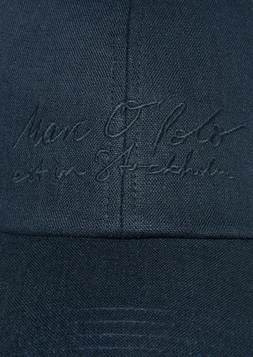 Leinen-Cap Blau OSO