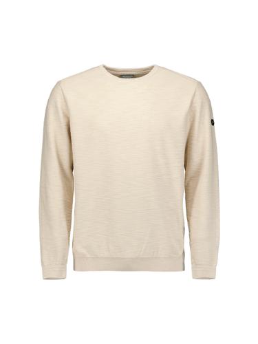 Pullover Crewneck Garment Dyed + Stone Washed S Regular Fit - Cement