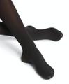 FALKE Pure Matt 50 DEN Damen Schwarz M-L