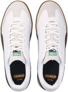 PUMA Herren Fussball-Hallenschuhe KING 21 IT 44 ½ in Weiß