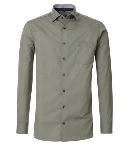 Businesshemd (Alternative als VENTI Artikel 226110890) 45 Modern Fit - Grün