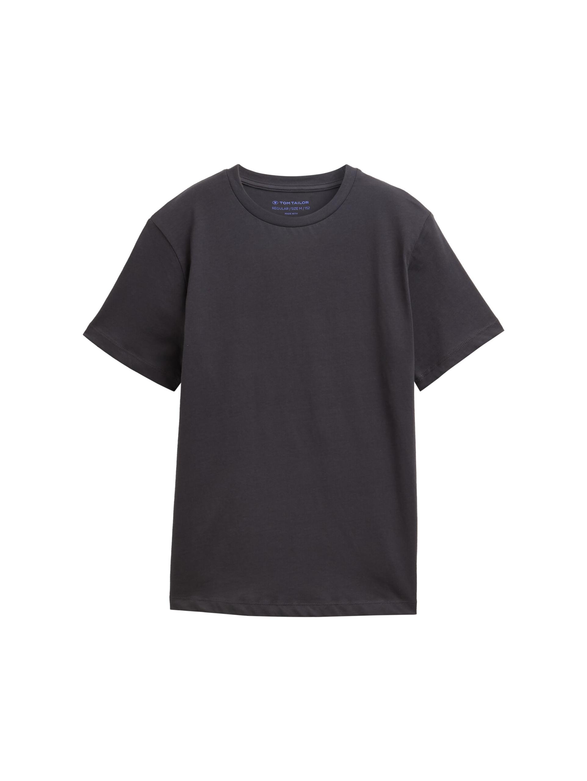 T-Shirt mit Rückenprint 152 Regular Fit - Coal Grey