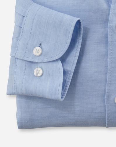 OLYMP Level Five garment washed 43 body fit - Bleu