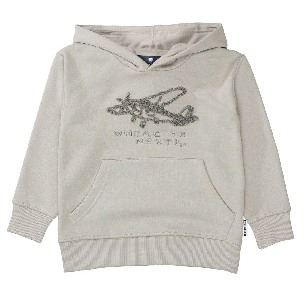 Kn.-Hoodie Beige 104/110