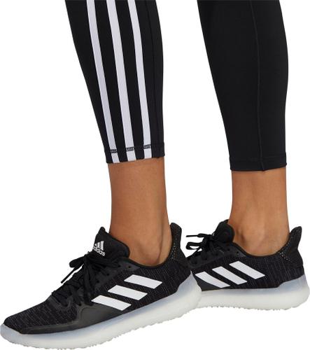 adidas Damen Believe This 2.0 3-Streifen 7/8-Tight XS in Schwarz
