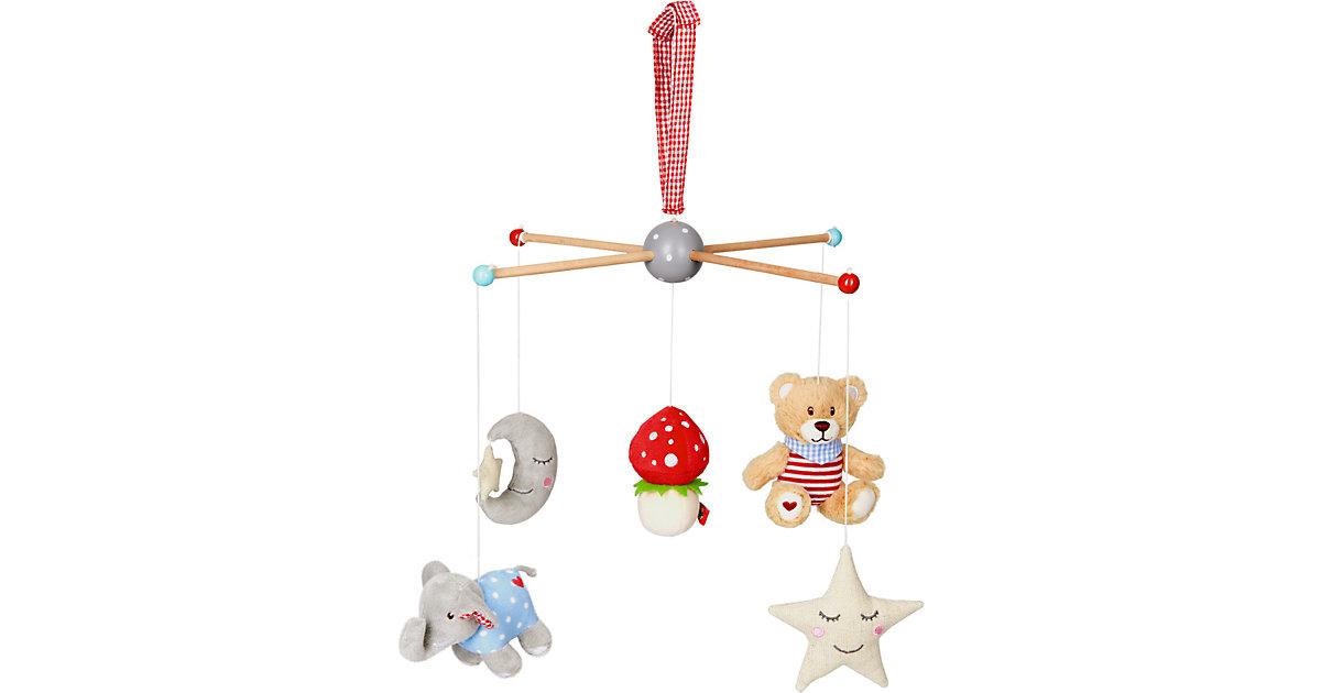 Mobile BabyGlück (mit Teddy, Pilz, Stern, ...)