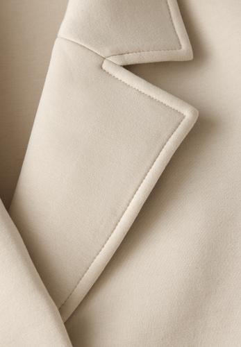 Scuba-Mantel S - Desert Beige Melange