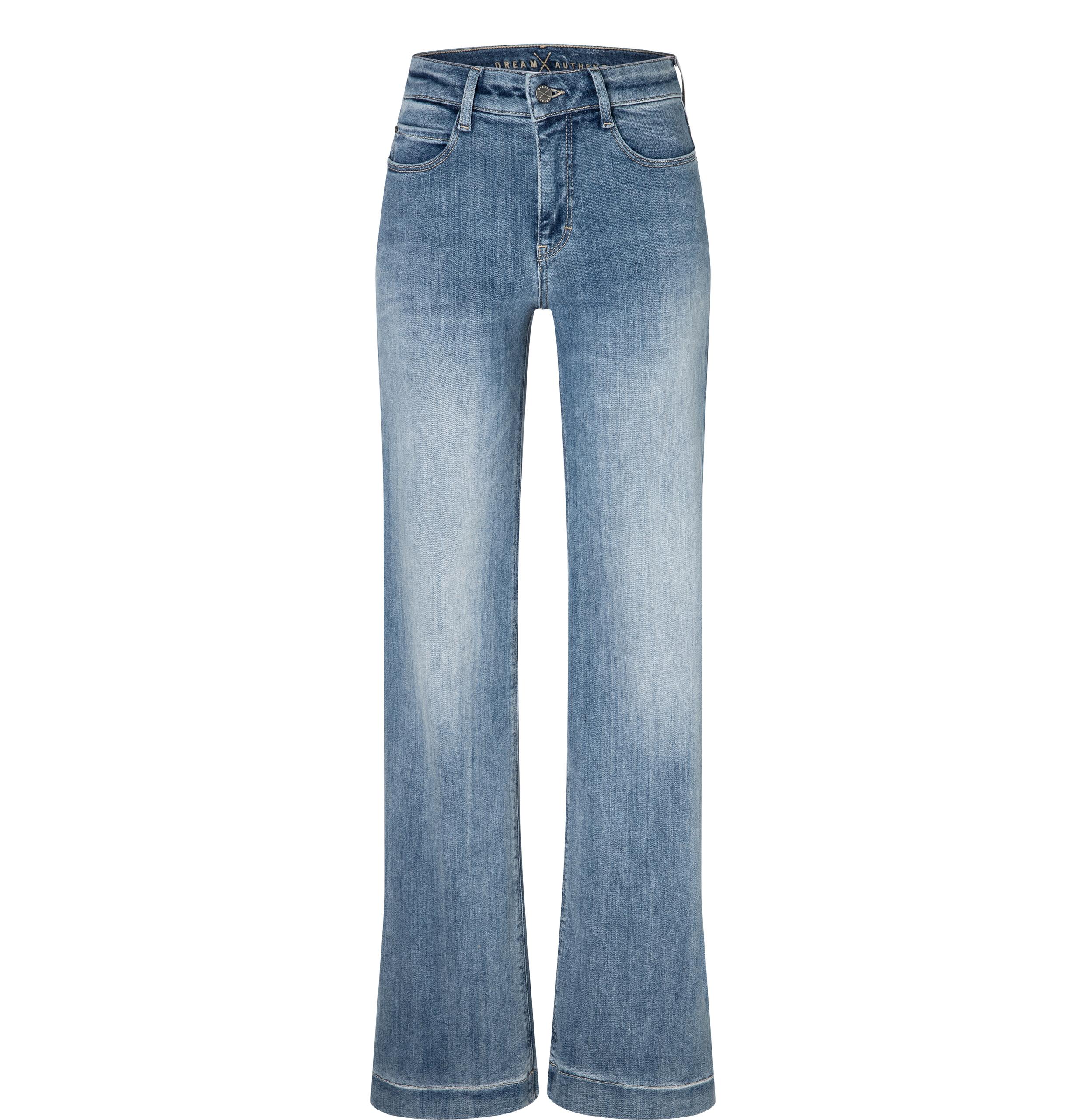MAC JEANS - DREAM WIDE, Authentic mega flex 32/32 Wide Fit - Blau
