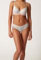 Skiny Damen Cheeky Panty Micrornaments Weiß 36