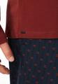 Langarmshirt V-Ausschnitt 52 - Burgund