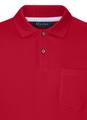 Poloshirt, Knopf 1/2 Arm Regular Fit - Flash Red