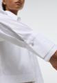 Signature Shirt Bluse Popeline Langarm Weiß 36/Langarm