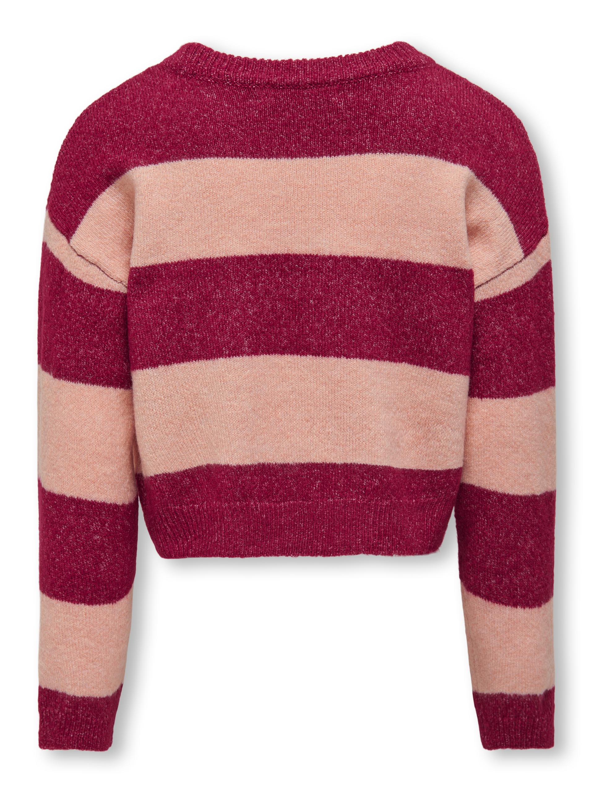 KOGTALIO LS STRIPE ONECK BF KNT 158/164 Normal geschnitten - Granita