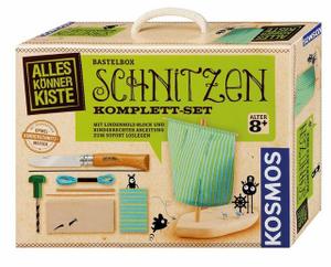 Kosmos Kreativset »AllesKönnerKiste Schnitzen Komplett Set«, (Set), Made in Germany