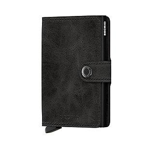 Secrid Kartenetui Portemannaie Miniwallet RFID Schwarz