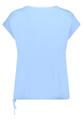 Patchwork-Shirt L Lässig - Blau/Weiß