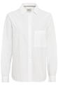 Hemdbluse aus Organic Cotton M Regular Fit - White