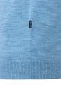 Pullover Rundhals 1/1 Arm Modern Fit - Whispering Blue